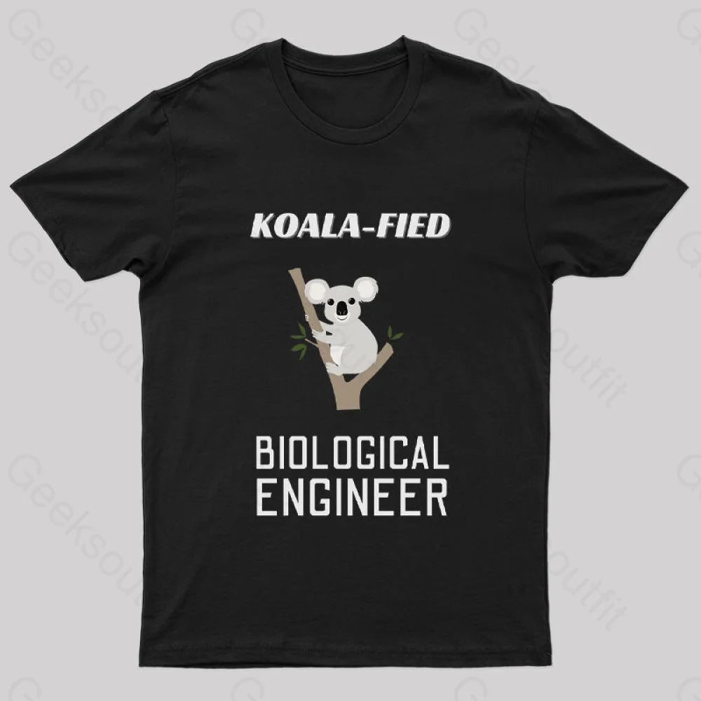 Koala Fied Biological Engineer Nerd T-Shirt Traditional Women's Wool