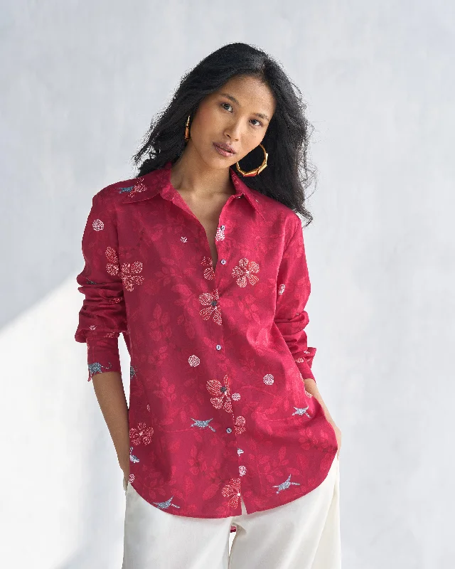 Tropico Shirt - Red Rugged Women's Outdoor 