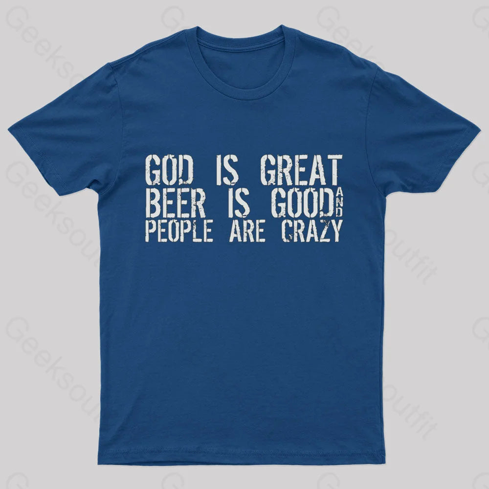 God Is Great  Geek T-Shirt Elegant Women's 
