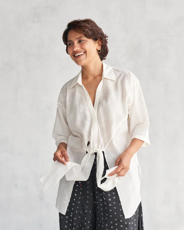 Naomi Shirt - Ivory French