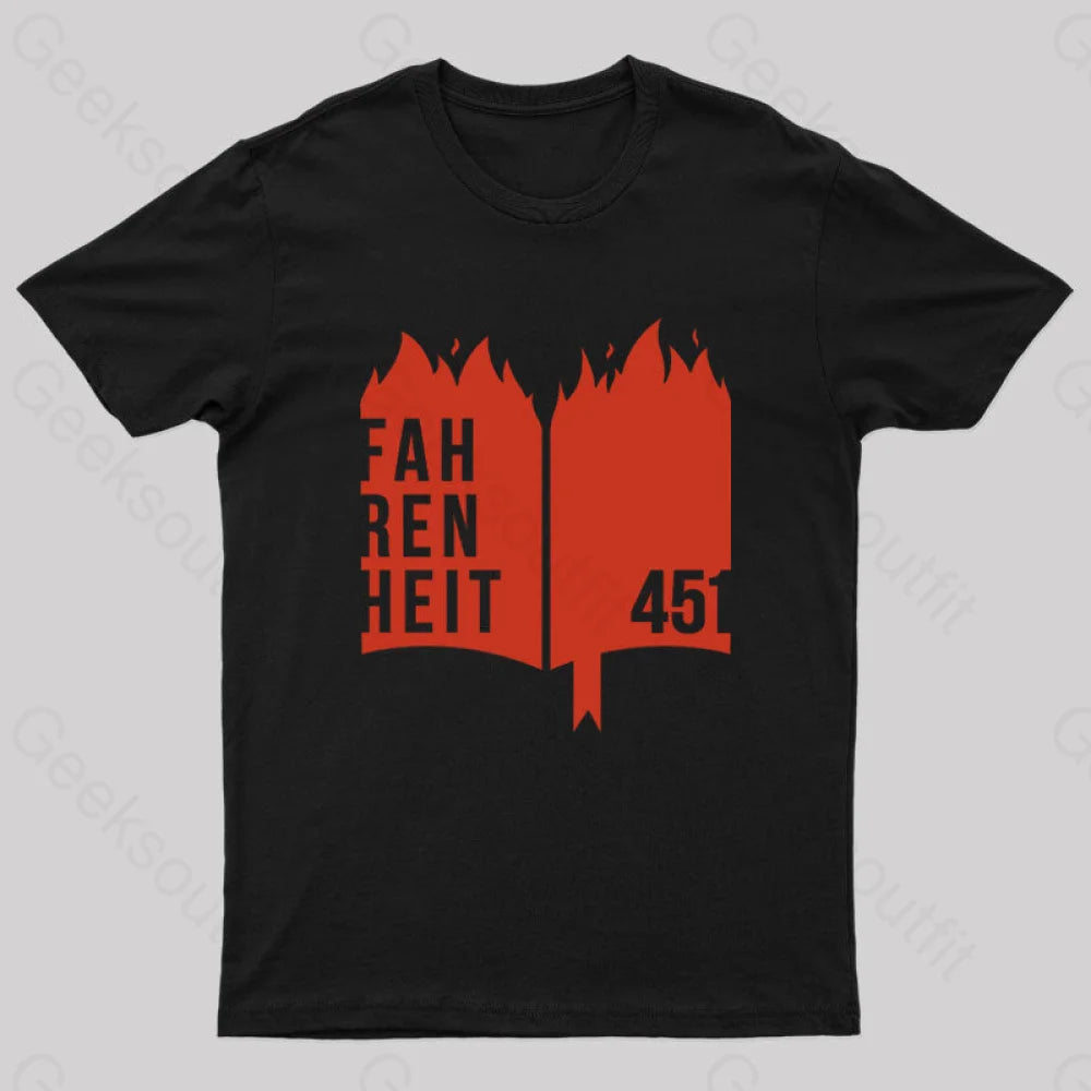 Fahrenheit 451 Geek T-Shirt Laid - back Women's Vibe