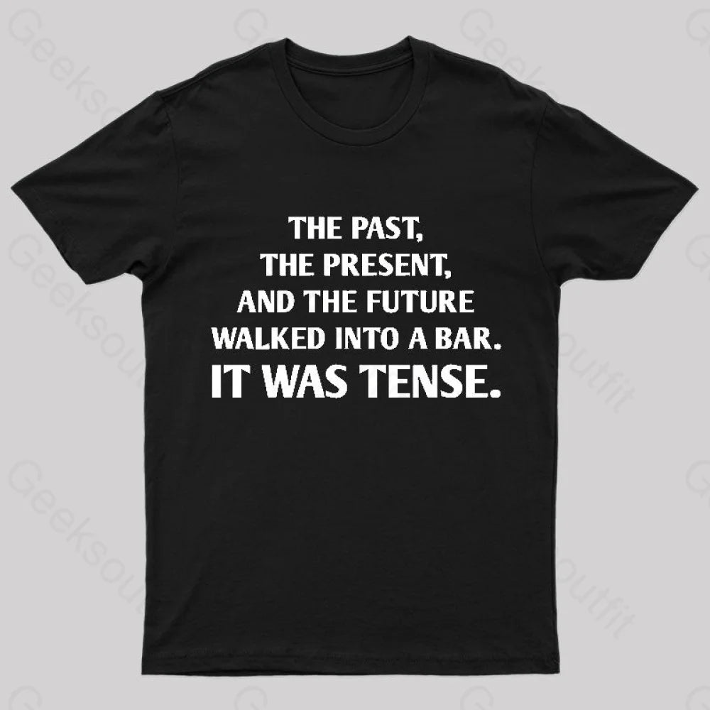 It Was Tense Nerd T-Shirt Athletic Women's 