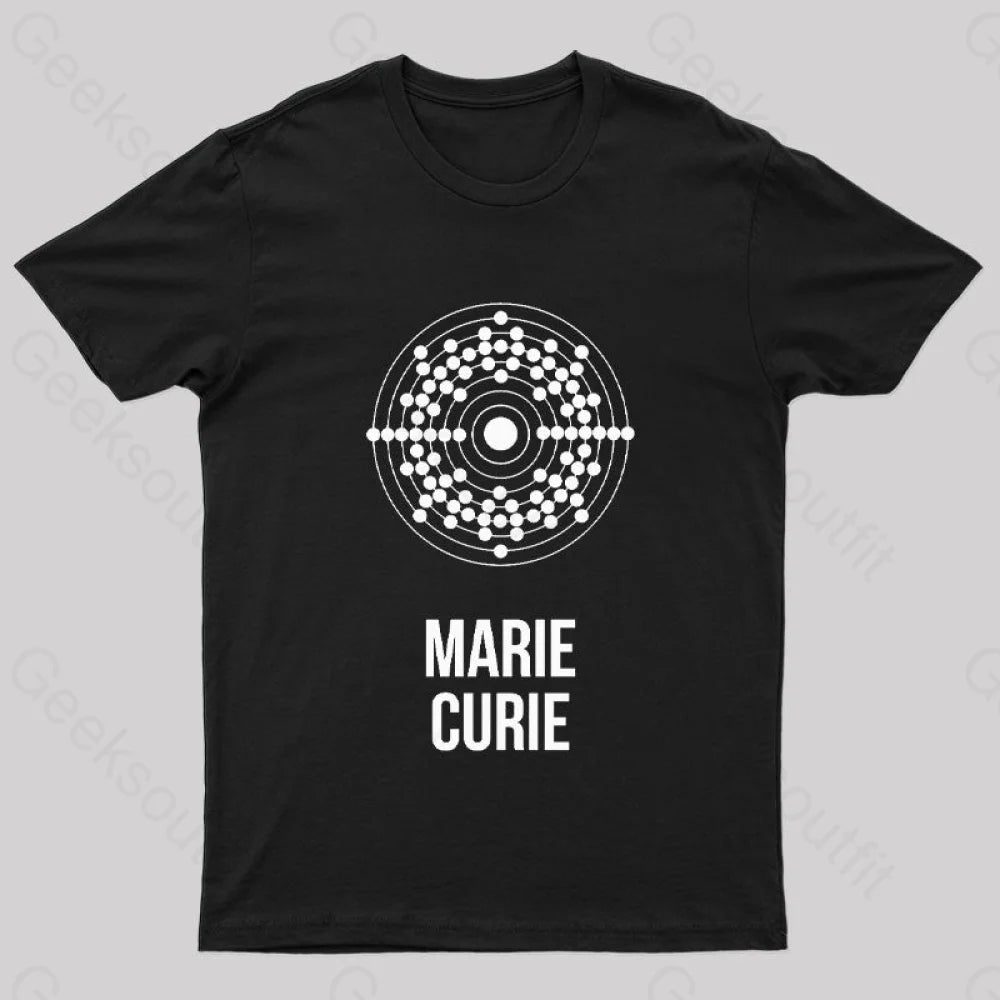 Marie Curie Geek T-Shirt Rugged Women's Outdoor 
