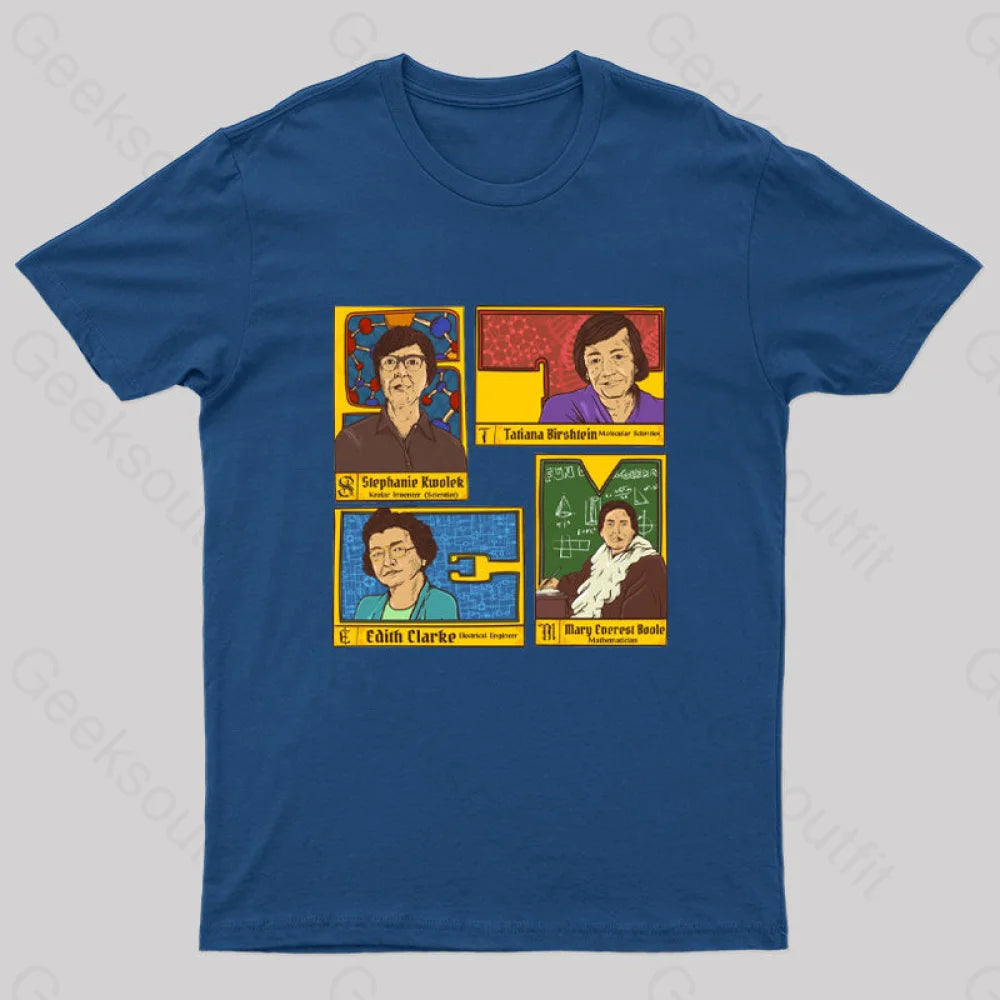 Inspiring Women Geek T-Shirt Feminine Women's Style 