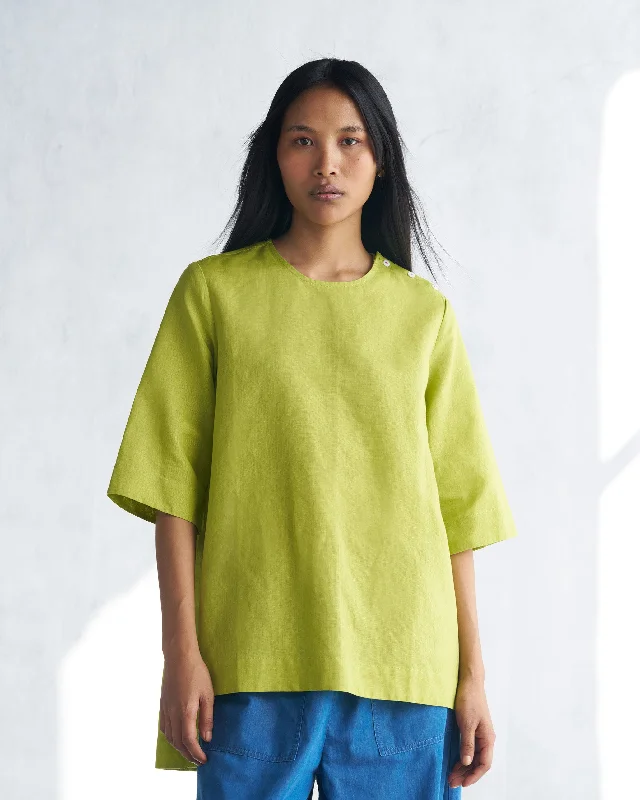 High Slit Top - Lime Rugged Women's Outdoor 