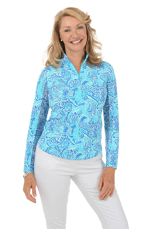 Krista Fish UPF50+ Sun Shirt Modern Women's Tech