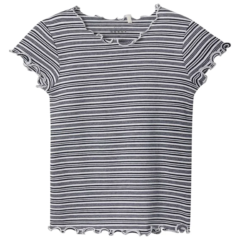 Name it Dark Sapphire Vemma Slim T-Shirt Classic Women's Tweed