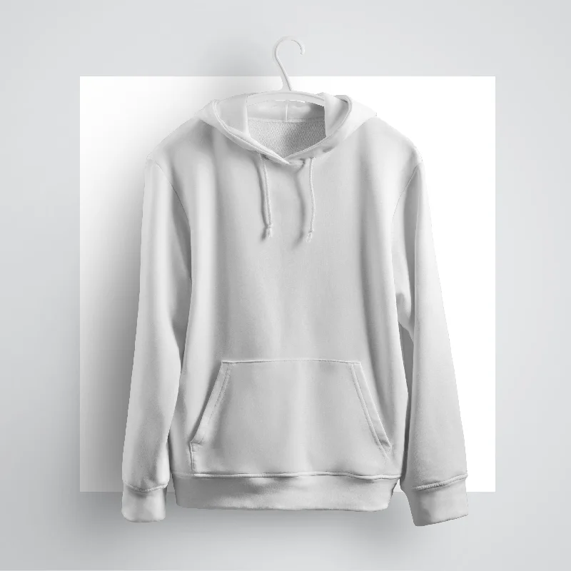 White Hoodie - Fully Solid Disco