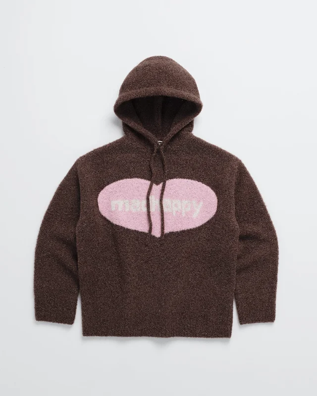 Heart Boucle Hoodie Cool Women's Distressed