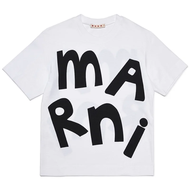 Marni White T-shirt Refined Women's Velvet