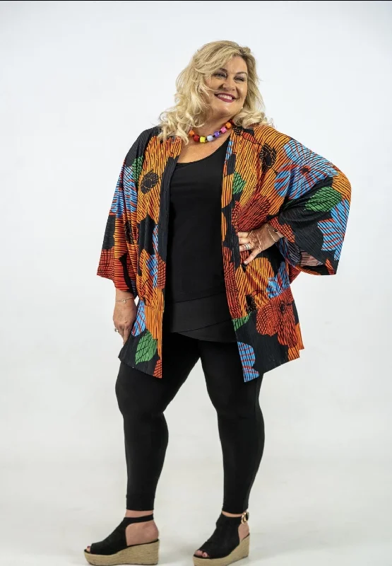Joseph Ribkoff Flower Print Cardigan Refined Women's Classic 