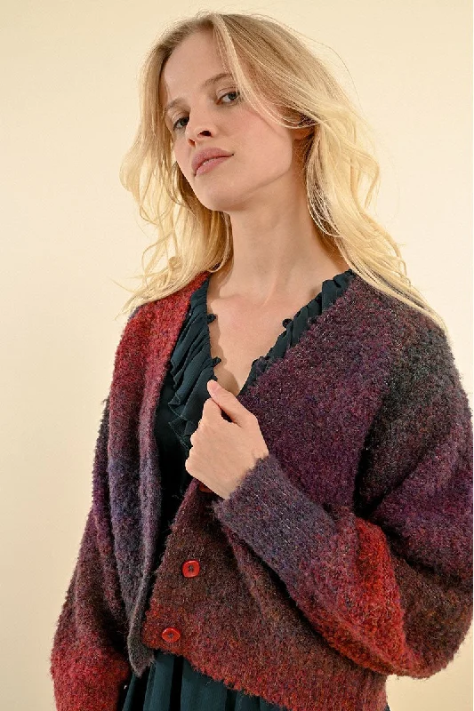 Molly Bracken Tie Dye Cardigan Dapper Women's 1920S
