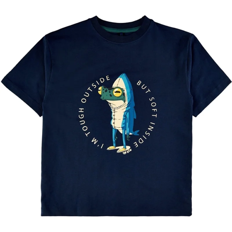 THE NEW Navy Blazer Grome T-shirt Sleek Women's 
