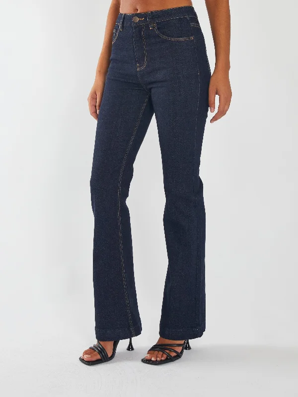 Drew Flare Raw Blue Sophisticated Women's 