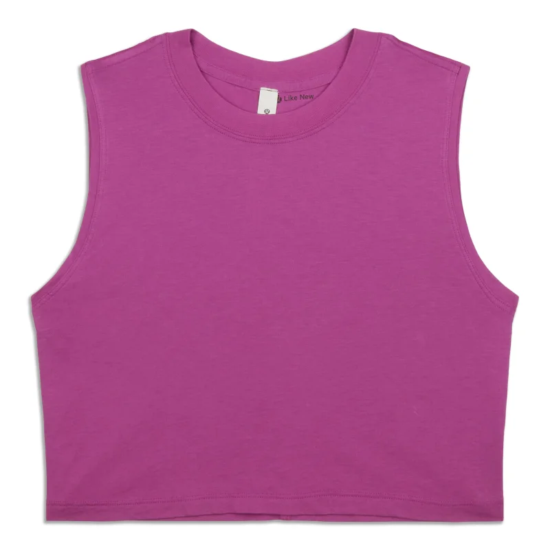 All Yours Crop Tank Top - Resale purpose