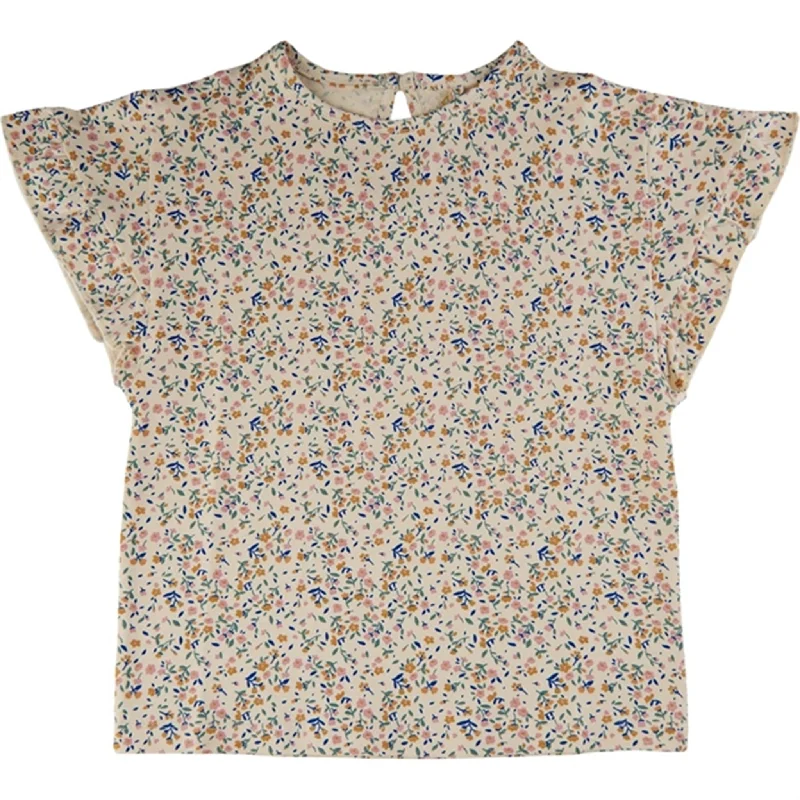 THE NEW White Swan Tiny Flower AOP Geneva T-shirt Business