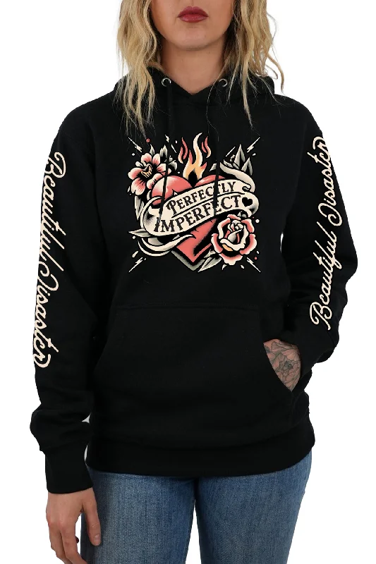 Rebel Ink Pullover Hoodie Tough Women's Military - inspired