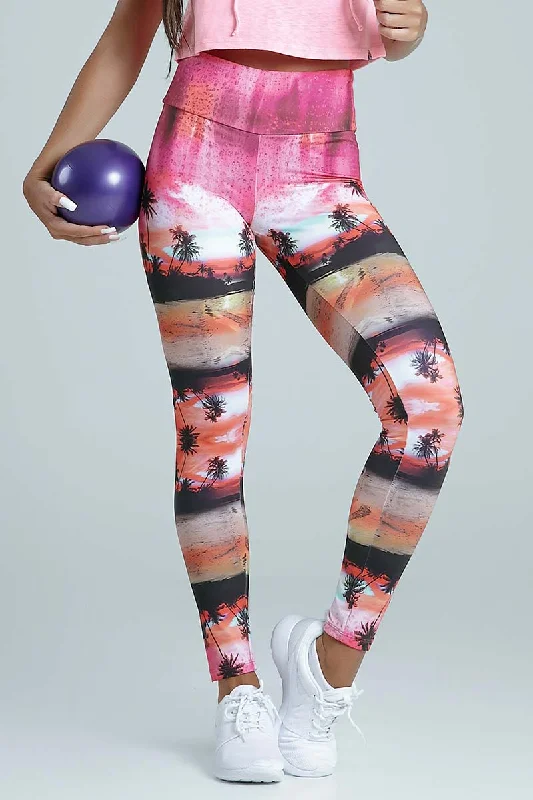 Alto Giro Picture Of Paradise Anti-Cellulite Emana Legging Unique Women's Upcycled