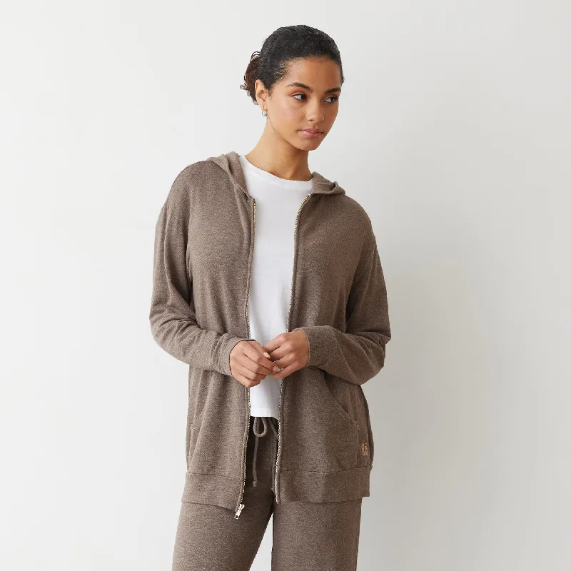 Supersoft Long Zip Up Hoody Artistic Women's Avant - 