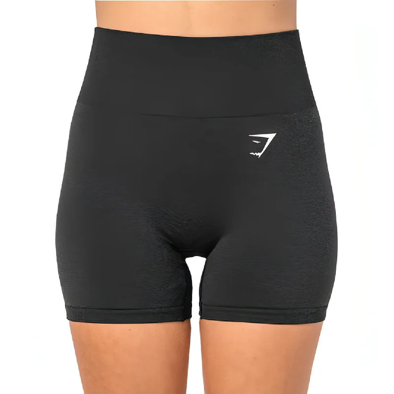 Gymshark Vital Seamless Womens Short Training Tights - Black Practical Women's Multi - 