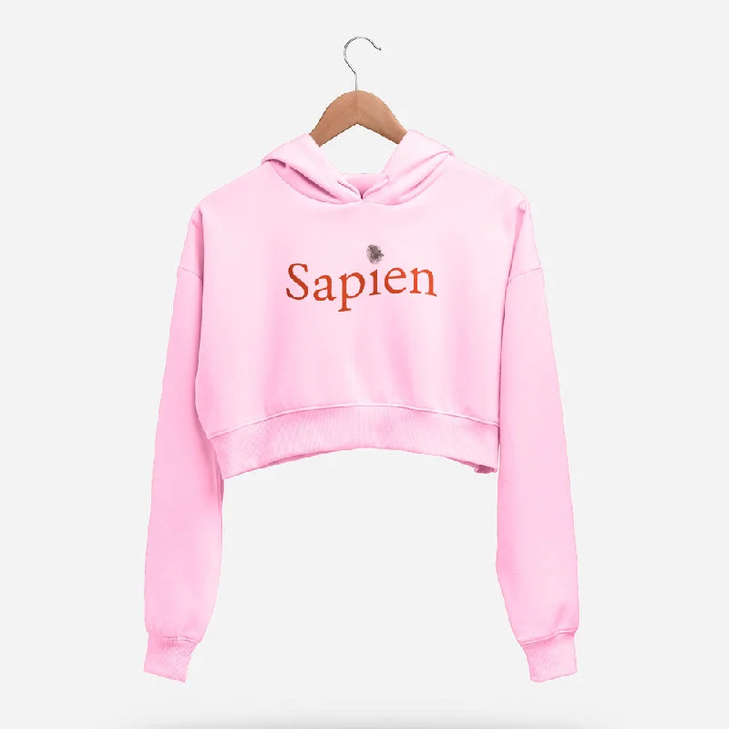 Sapien Crop Hoodie Practical Women's Multi - 