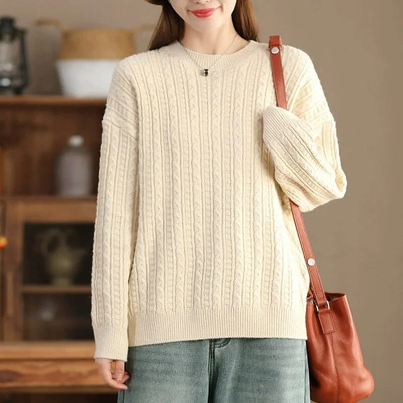 Women Minimalist Fashion Solid Casual Knitted Cardigan Modern Women's 
