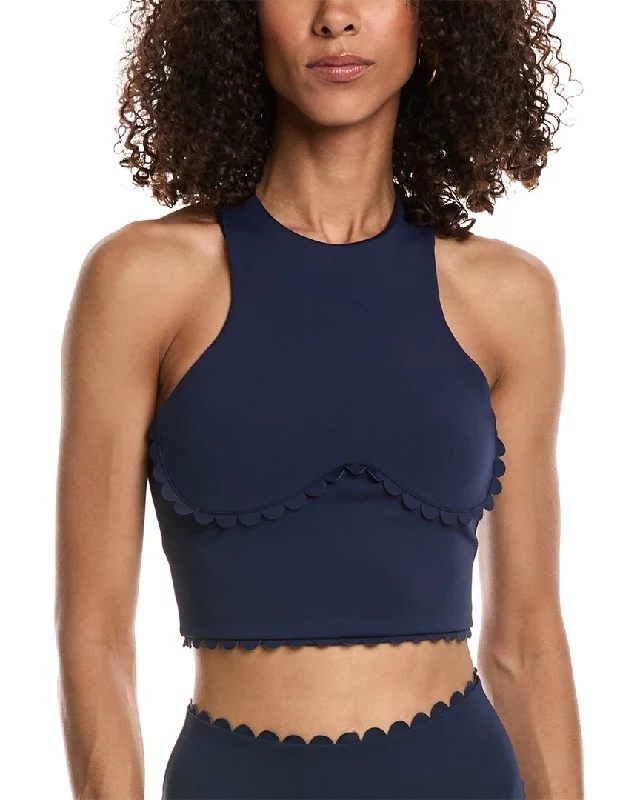 IVL Collective Scallop Corset Tank Minimalist Women's Casual