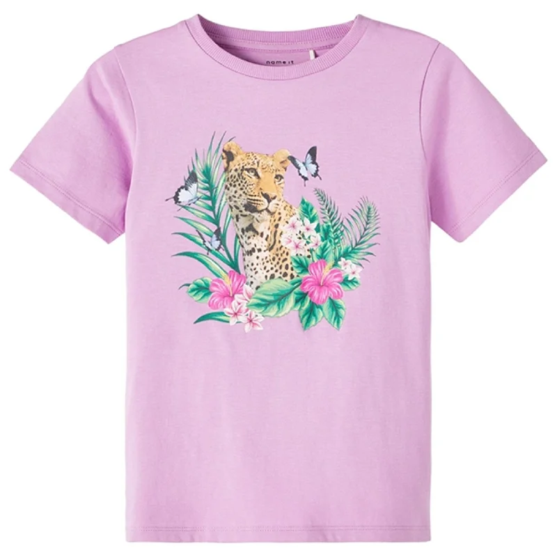 Name it Smoky Grape Hilde T-Shirt Sophisticated Women's Tailored