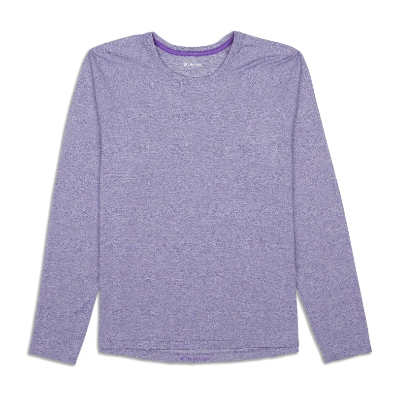 License To Train Classic-Fit Long-Sleeve Shirt - Resale Athletic Women's High - 