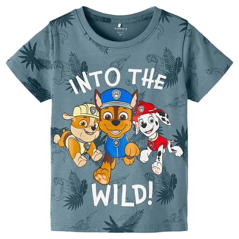 Name it Smoke Blue Mont Paw Patrol T-Shirt Relaxed Women's 