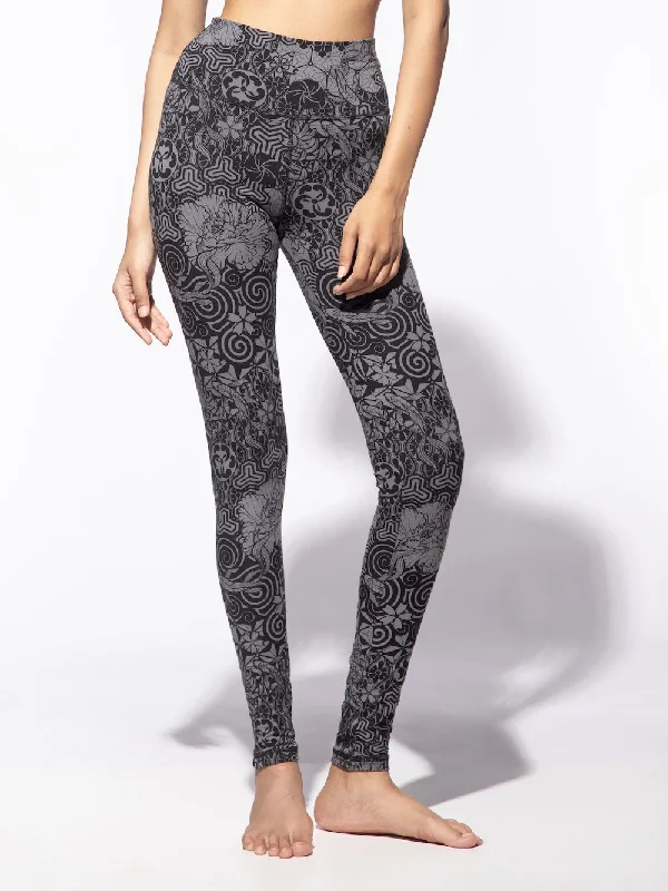 Nagomi Leggings Grey Black Elegant Women's Formal 