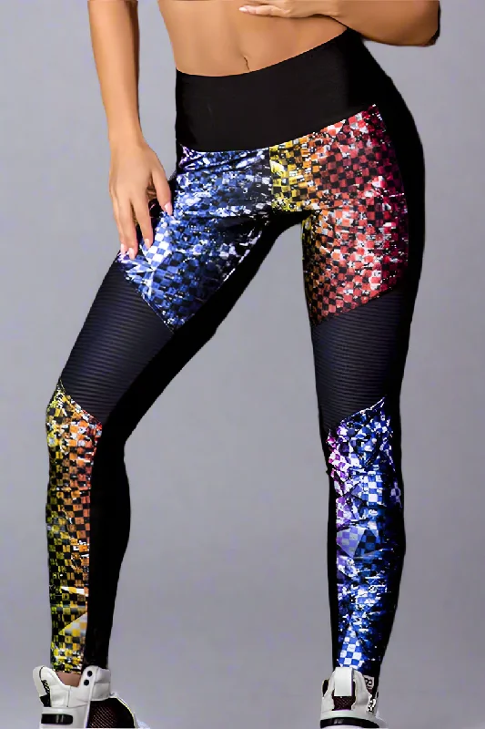Alto Giro Geo Techno Legging Cashmere