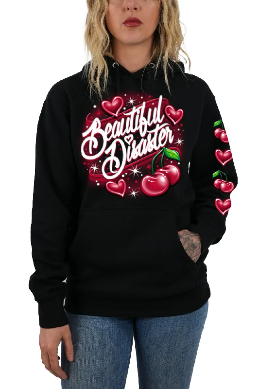 Cherry Bomb Pullover Hoodie Streetwear Style for 