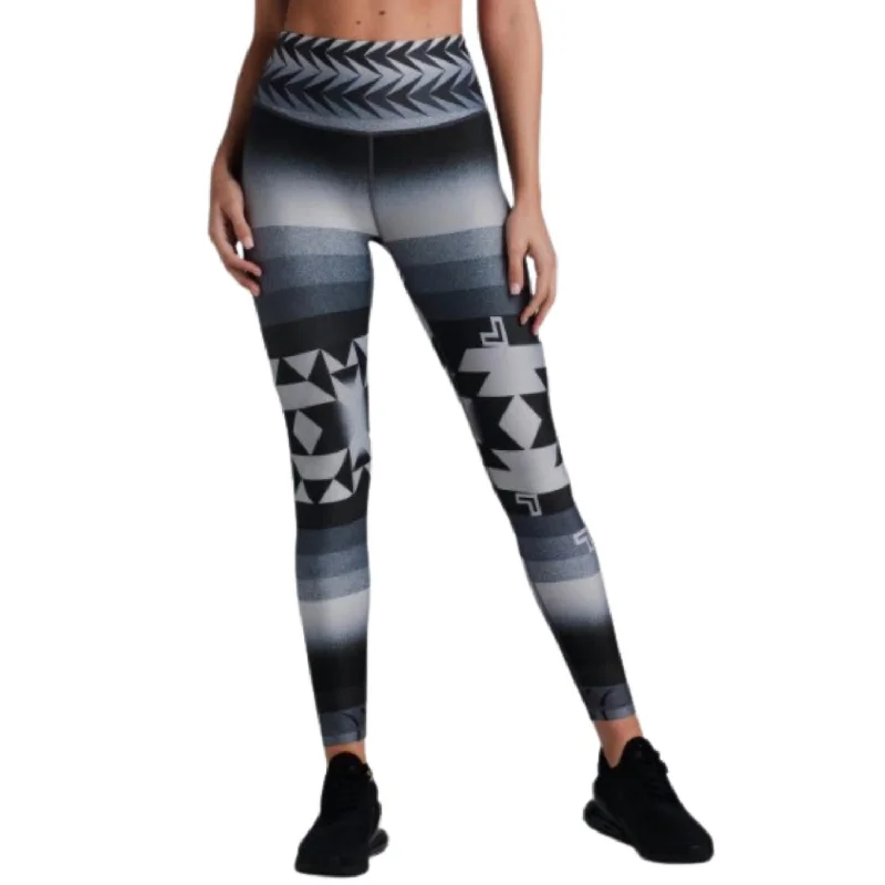 Smokey Leggings In Anthracite Print Bold Women's Animal Print