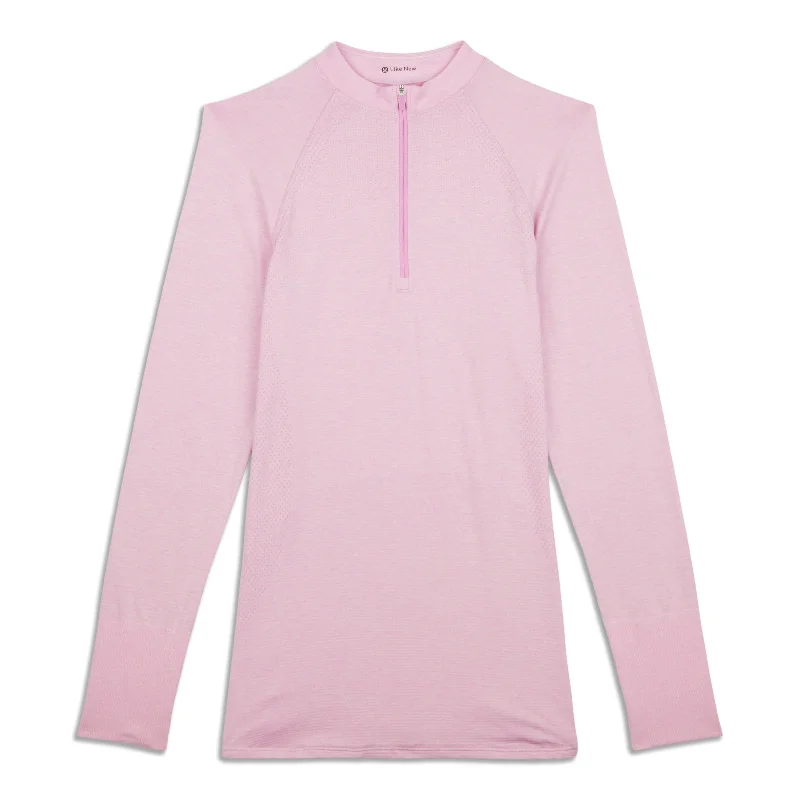 Swiftly Relaxed Long-Length Half Zip - Resale Elegant Women's Formal 