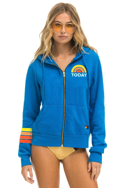 TODAY SHOW ZIP HOODIE - OCEAN Country