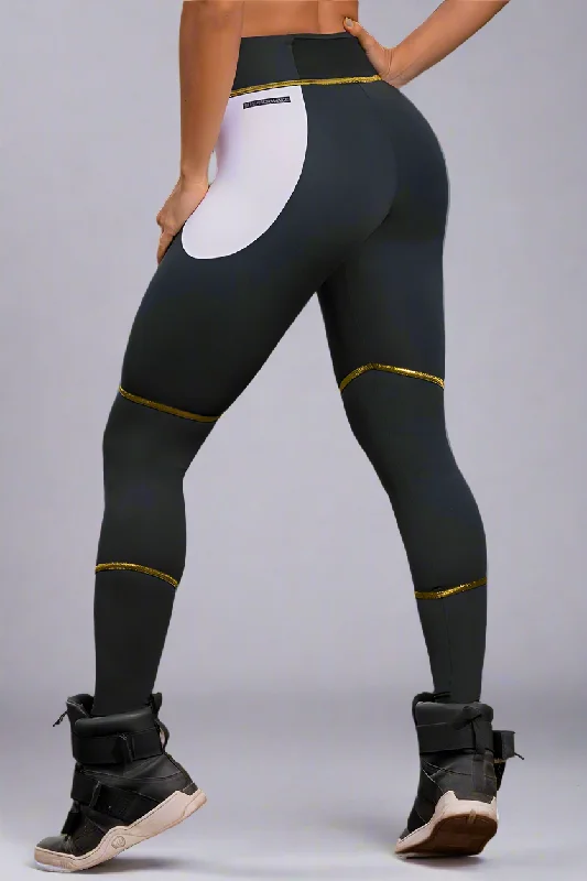 Hipkini Gold Line Legging Geometric