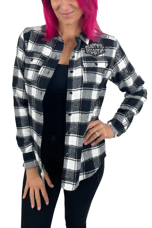Throwback Flannel Elegant Women's Formal 