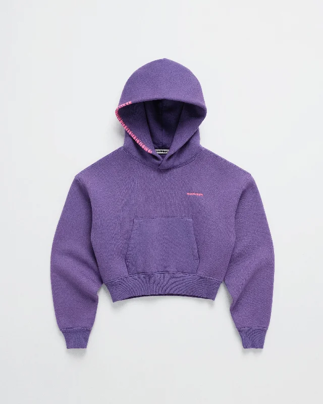 Classics Cropped Fleece Hoodie Earthy Women's 