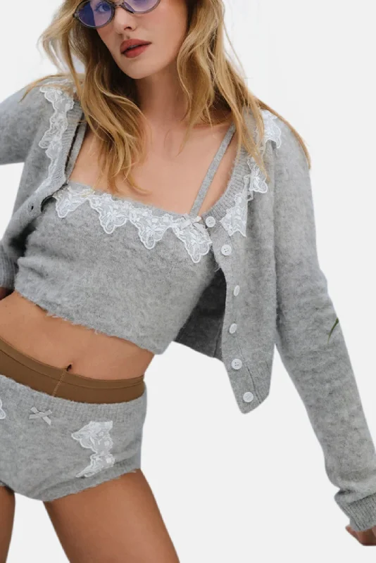 Arinah Cardigan Grey Cozy Women's Winter