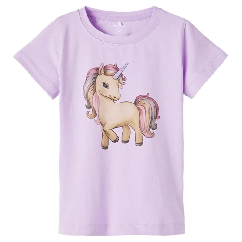 Name it Orchid Bloom Hanny T-Shirt Refined Women's Velvet