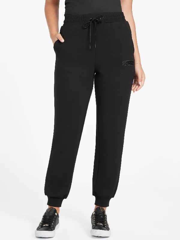 Carly Logo Joggers Monochromatic Office Style