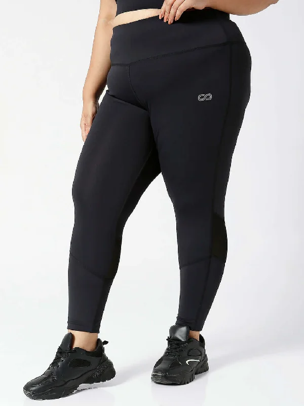 Ath Perform 7/8 High Waist Leggings Black Plus Adventure