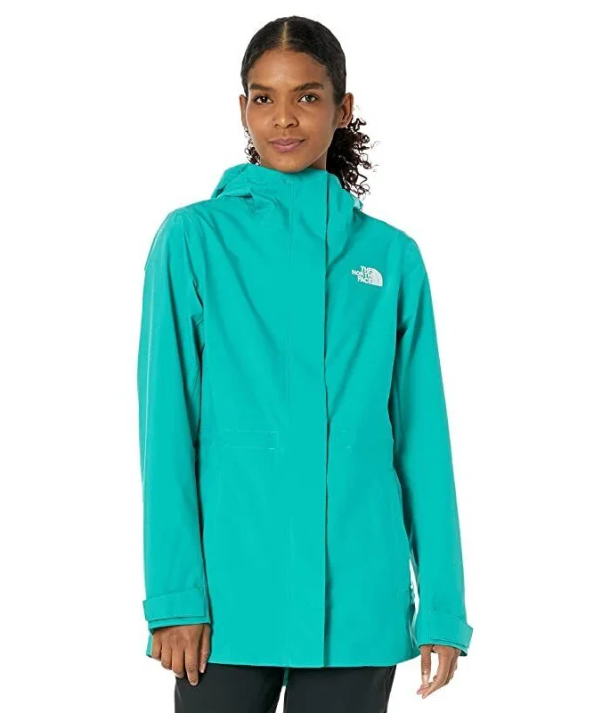 The North Face NF0A5J5U Women's Porcelain Green City Breeze Rain Jacket ONF1285 Cashmere The North Face NF0A5J5U Women's Porcelain Green City Breeze Rain Jacket ONF1285 Cashmere