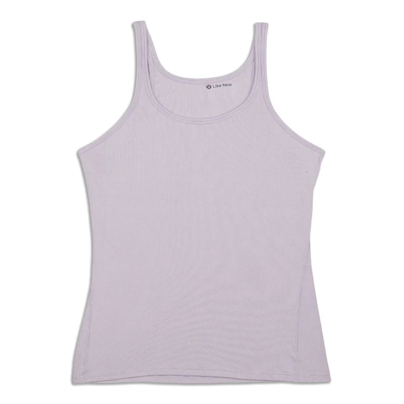 Hold Tight Thin Strap Racerback Tank - Resale Monochromatic Office Style