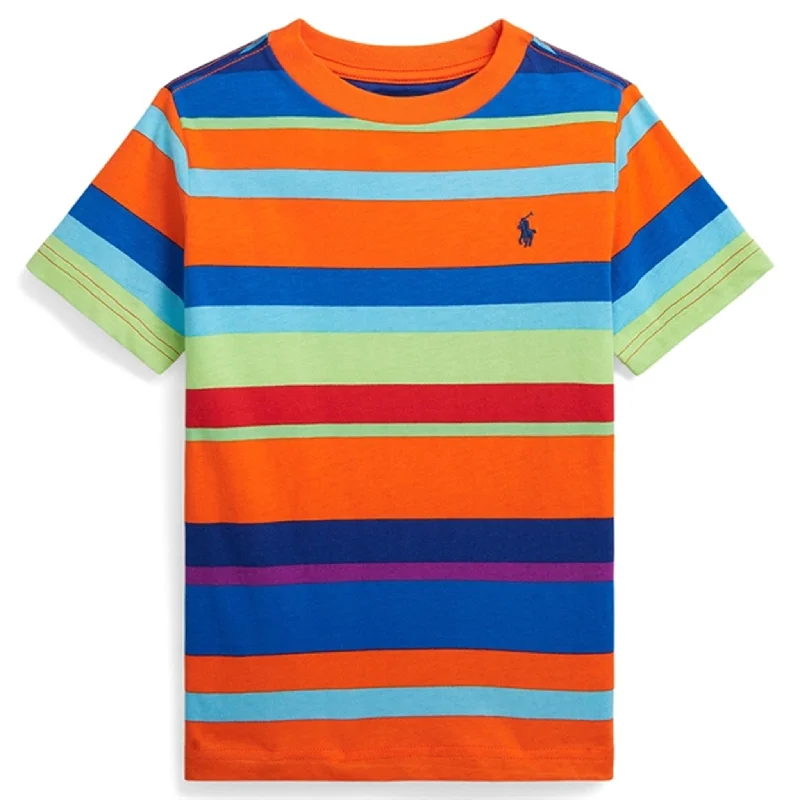 Polo Ralph Lauren T-Shirt Sailing Orange Multi Geometric