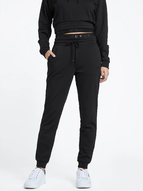Ivy Mesh Logo Joggers Contemporary 