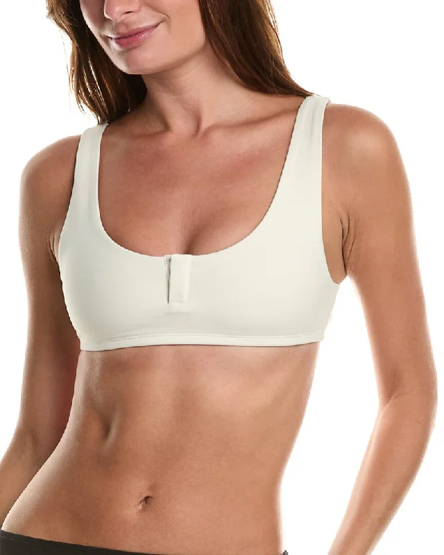 WeWoreWhat Scoop Neck Silhouette Bra Artistic Women's Hand - painted