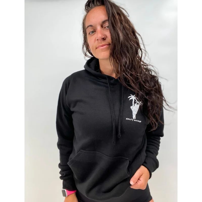 Salty Savage Unisex "Rock On" Classic Hoodie | Basic | Dead Head Edition Cool Women's Skate