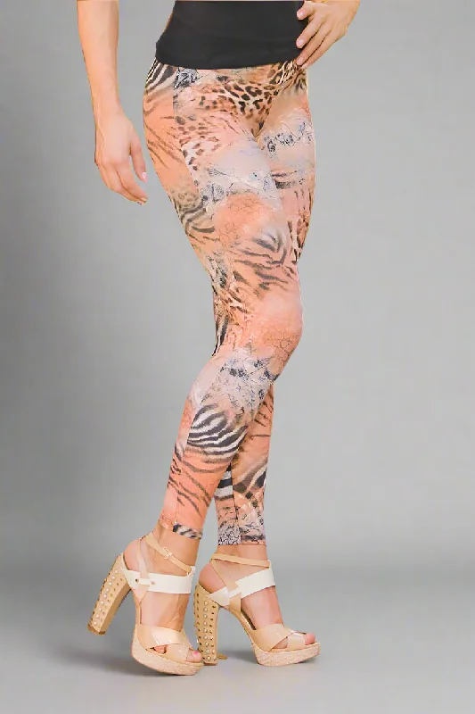 EQ Sedona Tiger Legging Confident Women's High - fashion